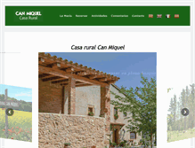 Tablet Screenshot of canmiquel.net